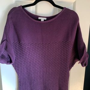 New York & Company Short Sleeve Sweater - Size Small